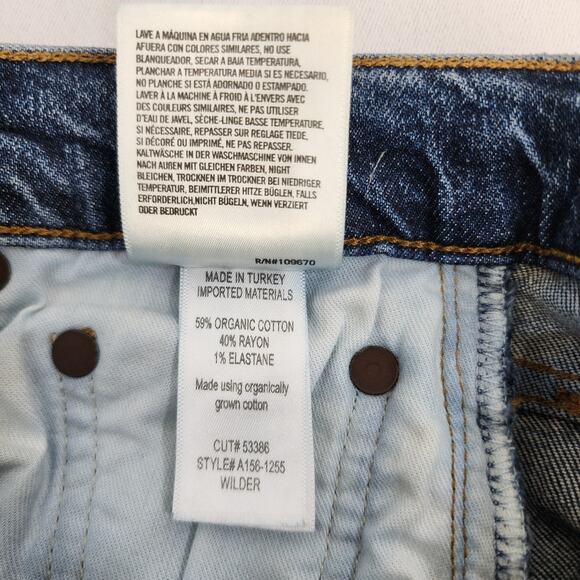 Agolde Wilder High Rise Straight 23 - Picture 10 of 10